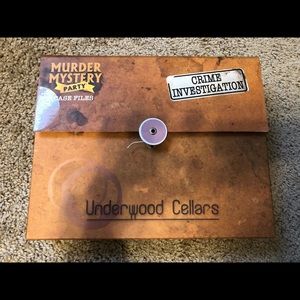 Murder mystery party game